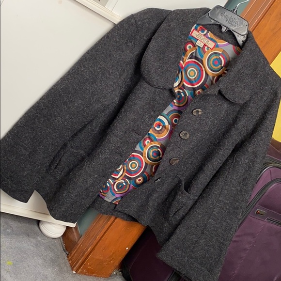 Gray wool jacket - Picture 1 of 3